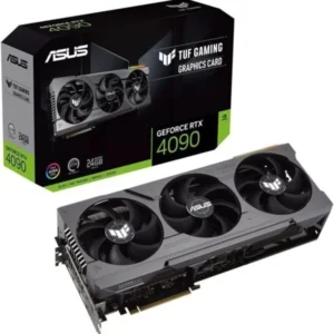 ASUS TUF GeForce RTX 4090 OC Edition Gaming Graphics Card (PCIe 4.0, 24GB GDDR6X, HDMI 2.1a, DisplayPort 1.4a)