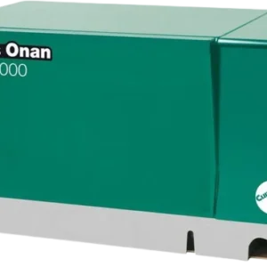 Cummins Onan QG 7000 7kW EFI RV Generator 7HGJAA-97 RV Gas Single Phase 120 Volt Air Cooled 30A & 30A Breaker New