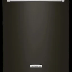 KitchenAid – Top Control Built-In Dishwasher with Stainless Steel Tub, FreeFlex Third Rack, 44dBA – Black stainless steel