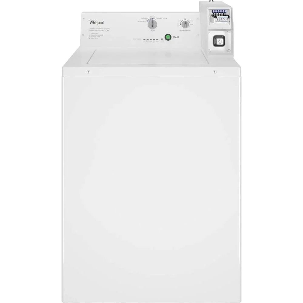 Whirlpool – 3.3 Cu. Ft. High Efficiency Top Load Washer with Deep-Water Wash System – White