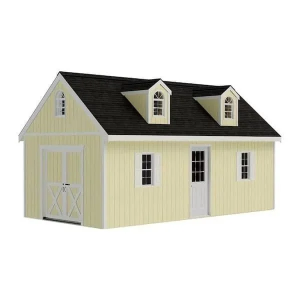 Best barns 12-ft x 20-ft Arlington with Floor Gable Engineered Storage Shed Installation Included - Image 2